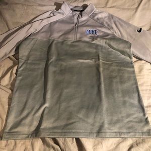 Size Large Nike golf Duke quarter zip pullover